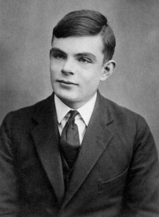 Alan Turing aos 16 anos